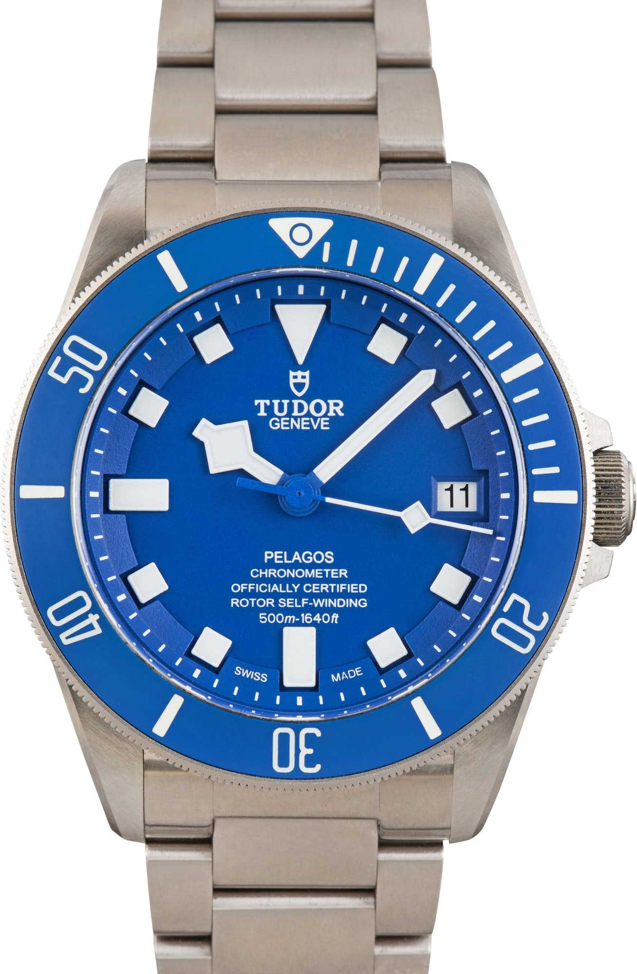 HandMade The Tudor Pelagos Ref 25600TB Blue Dial