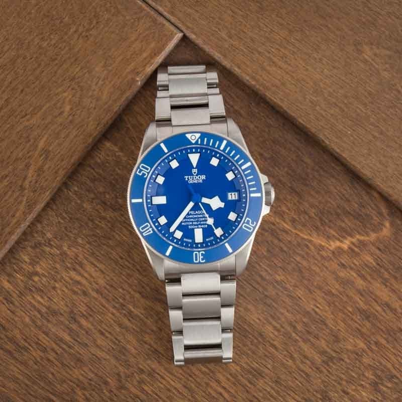 HandMade The Tudor Pelagos Ref 25600TB Blue Dial - Image 6