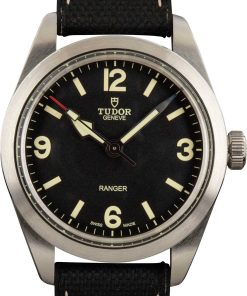 HandMade The Tudor Ranger 79950 Stainless Steel on Hybrid Strap