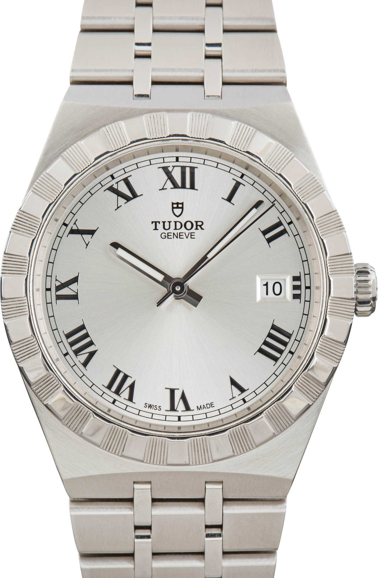 HandMade The Tudor Royal ref 28500 Silver Dial