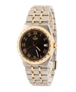 Alternative view of HandMade The Tudor Royal ref 28503 Black Roman Dial