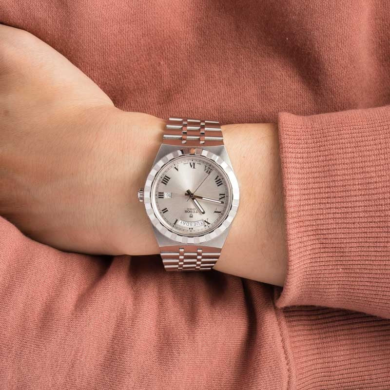 HandMade The Tudor Royal 28600 Stainless Steel Silver Dial - Image 5