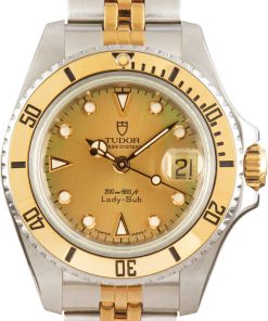 HandMade The Ladies Tudor Submariner Ref 96093 Champagne Dial