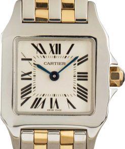 HandMade The Cartier Santos Demoiselle Stainless Steel & Yellow Gold