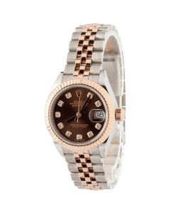 Alternative view of HandMade The Ladies Rolex Datejust Ref 279171 Chocolate Diamond Dial