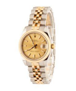 Alternative view of HandMade The Lady Rolex Datejust Ref 178273 Champagne Dial