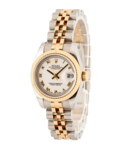 Alternative view of HandMade The Ladies Rolex Datejust 179173 White Dial