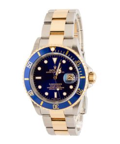 Alternative view of HandMade The Rolex Submariner 16613 Blue Dial