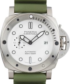 HandMade The Panerai Submersible QuarantaQuattro Bianco Steel