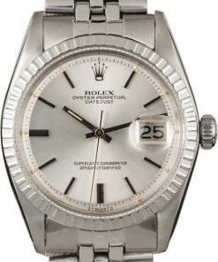 HandMade The Rolex Datejust 1603 Silver 'Pie Pan' Dial