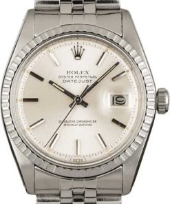 HandMade The Rolex Datejust 1603 Silver 'Pie Pan' Dial