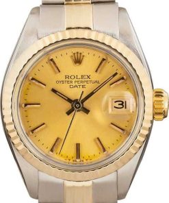 HandMade The Rolex Date 6917 Champagne Dial