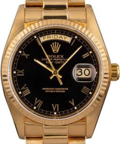 HandMade The Rolex President 18038 Day-Date 18k Yellow Gold