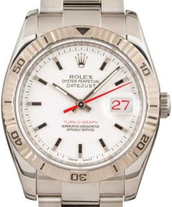 HandMade The Rolex Datejust Turn-O-Graph 116264 White