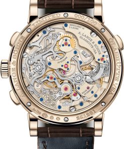 Alternative view of 1815 Rattrapante Honeygold “Homage to F. A. Lange”