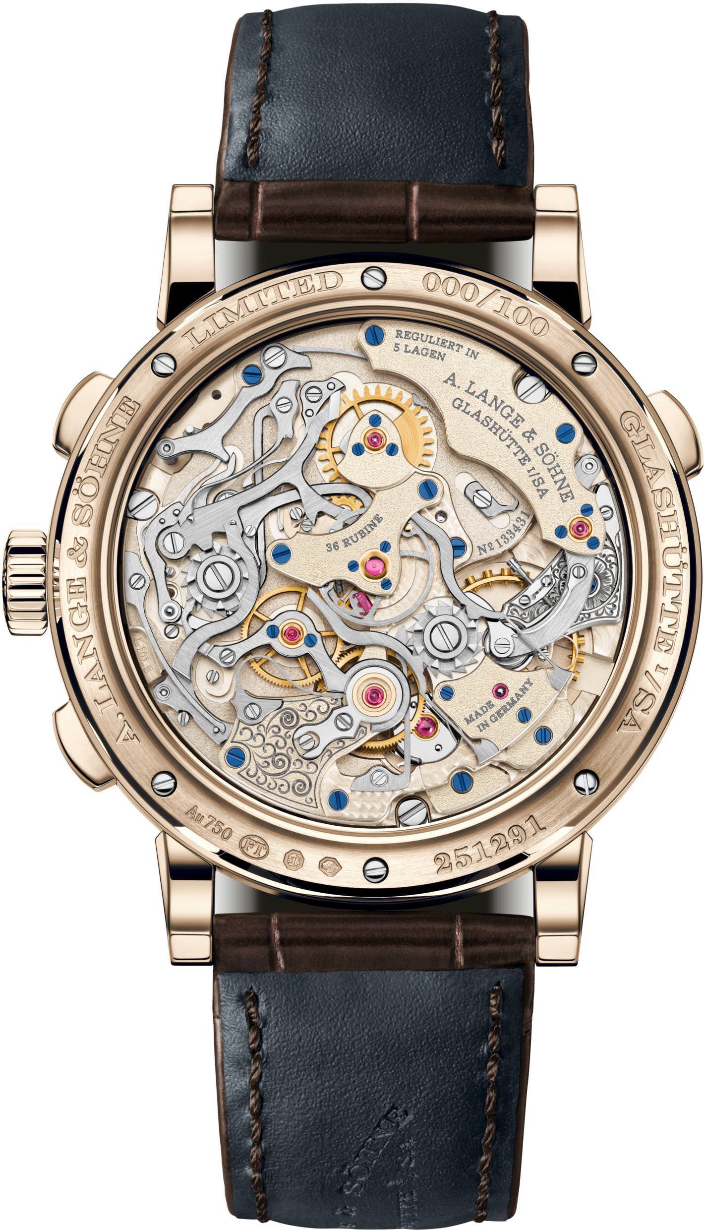 1815 Rattrapante Honeygold “Homage to F. A. Lange” - Image 2