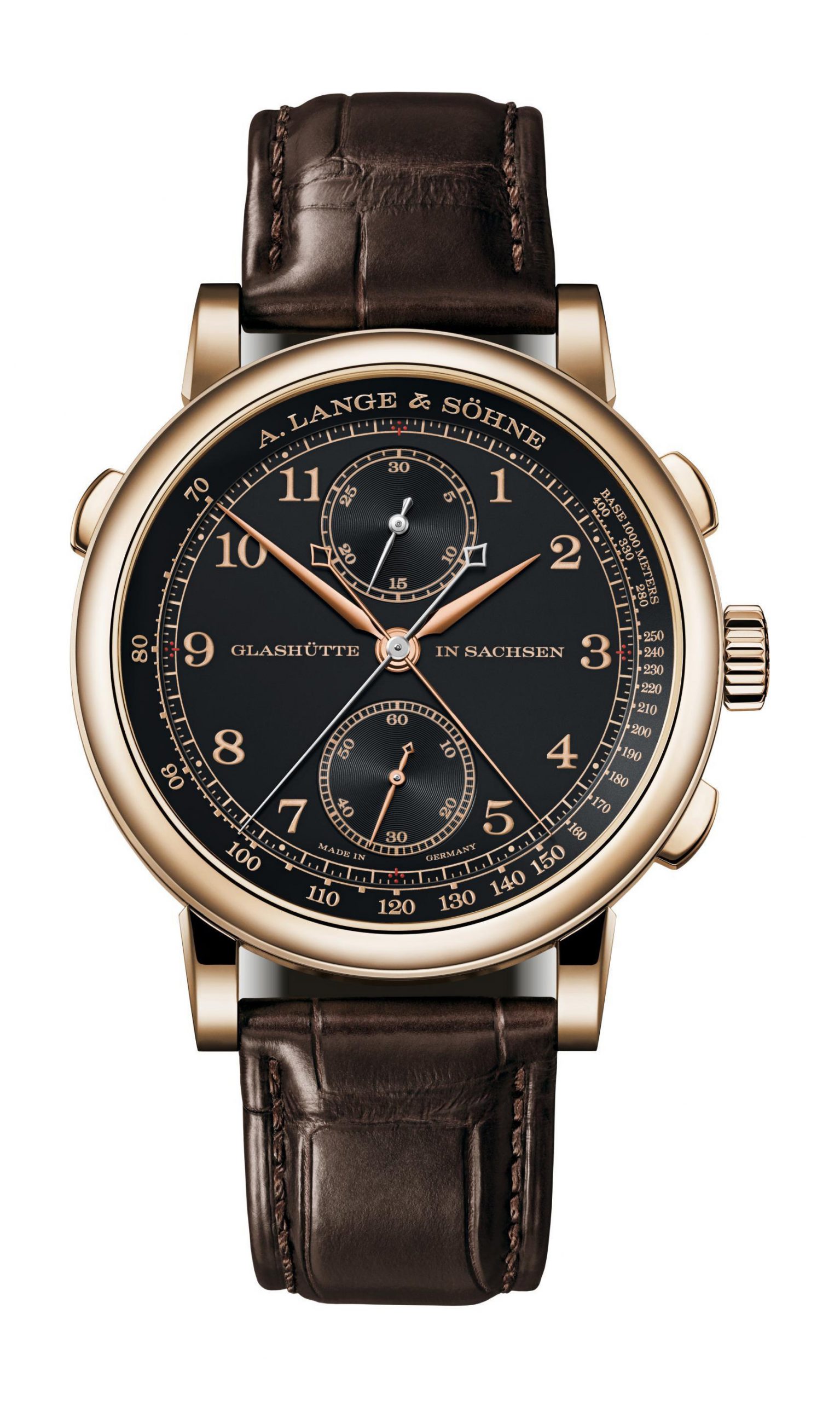 1815 Rattrapante Honeygold “Homage to F. A. Lange”