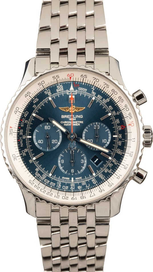 HandMade The Breitling Navitimer Blue Dial Exclusive
