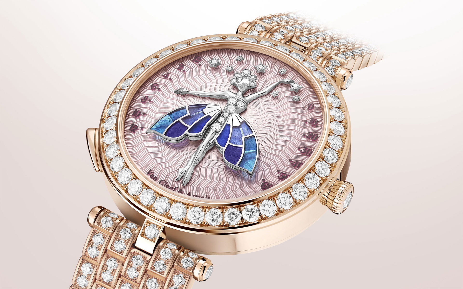Lady Arpels Ballerine Enchantée Rose Gold Watch - Image 4