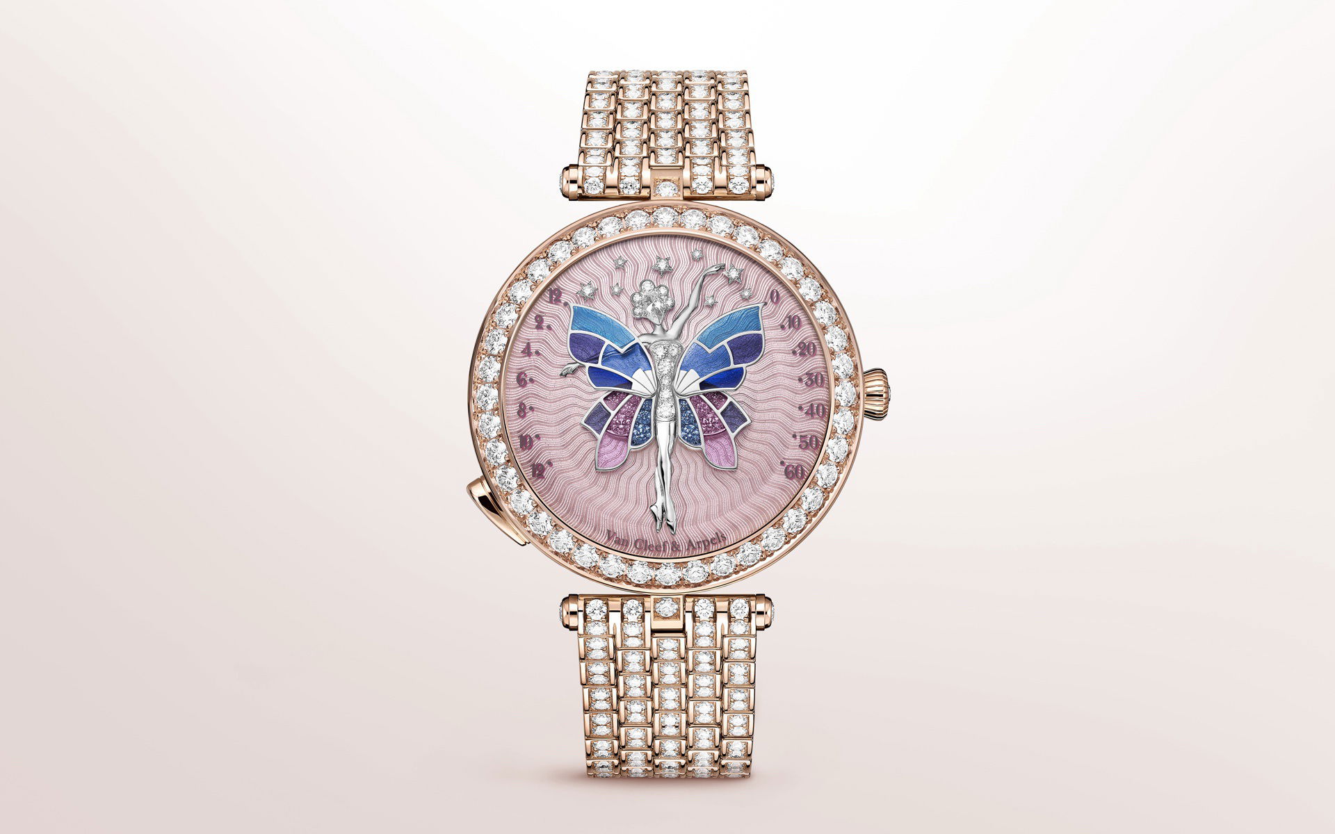 Lady Arpels Ballerine Enchantée Rose Gold Watch - Image 5
