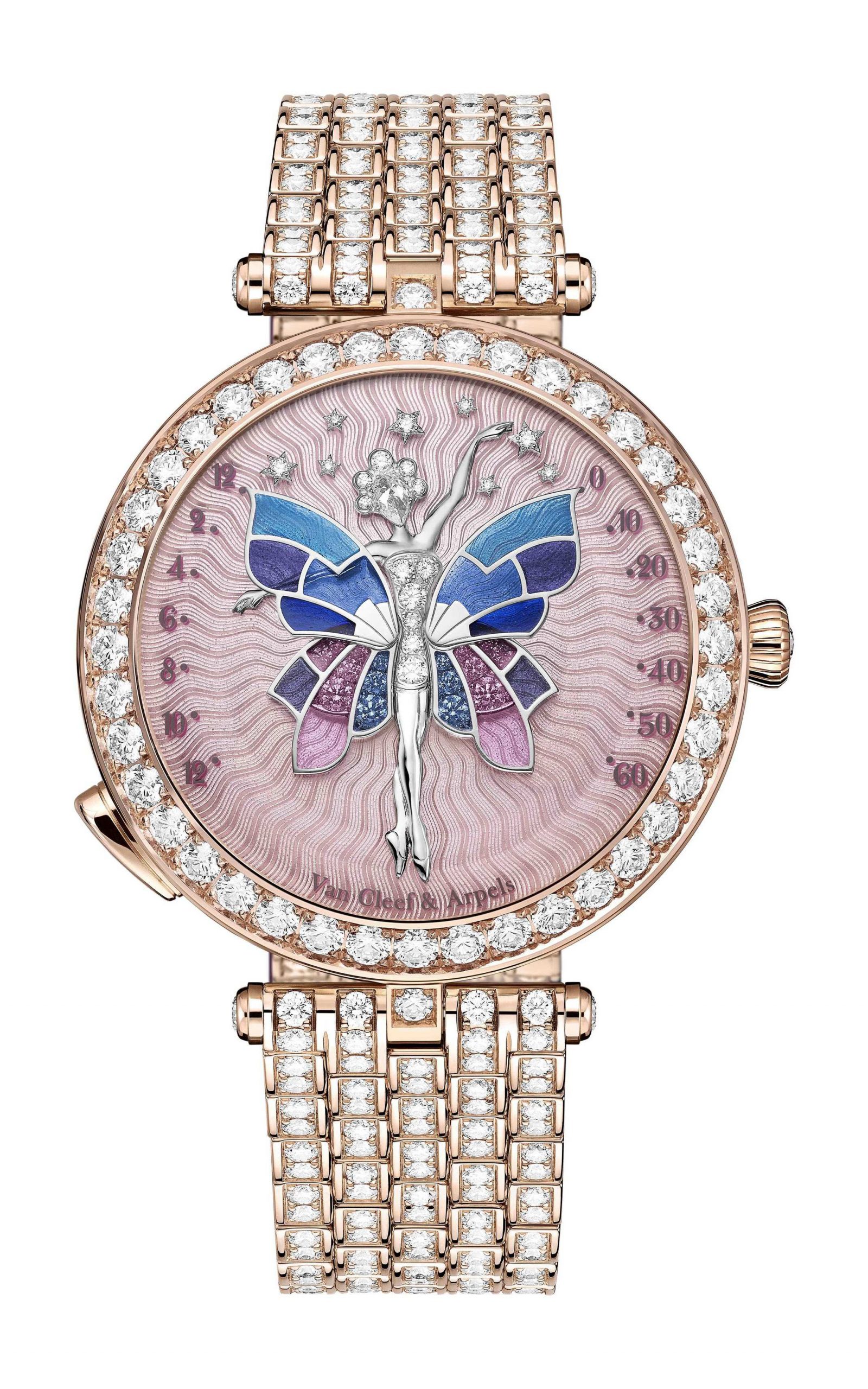 Lady Arpels Ballerine Enchantée Rose Gold Watch