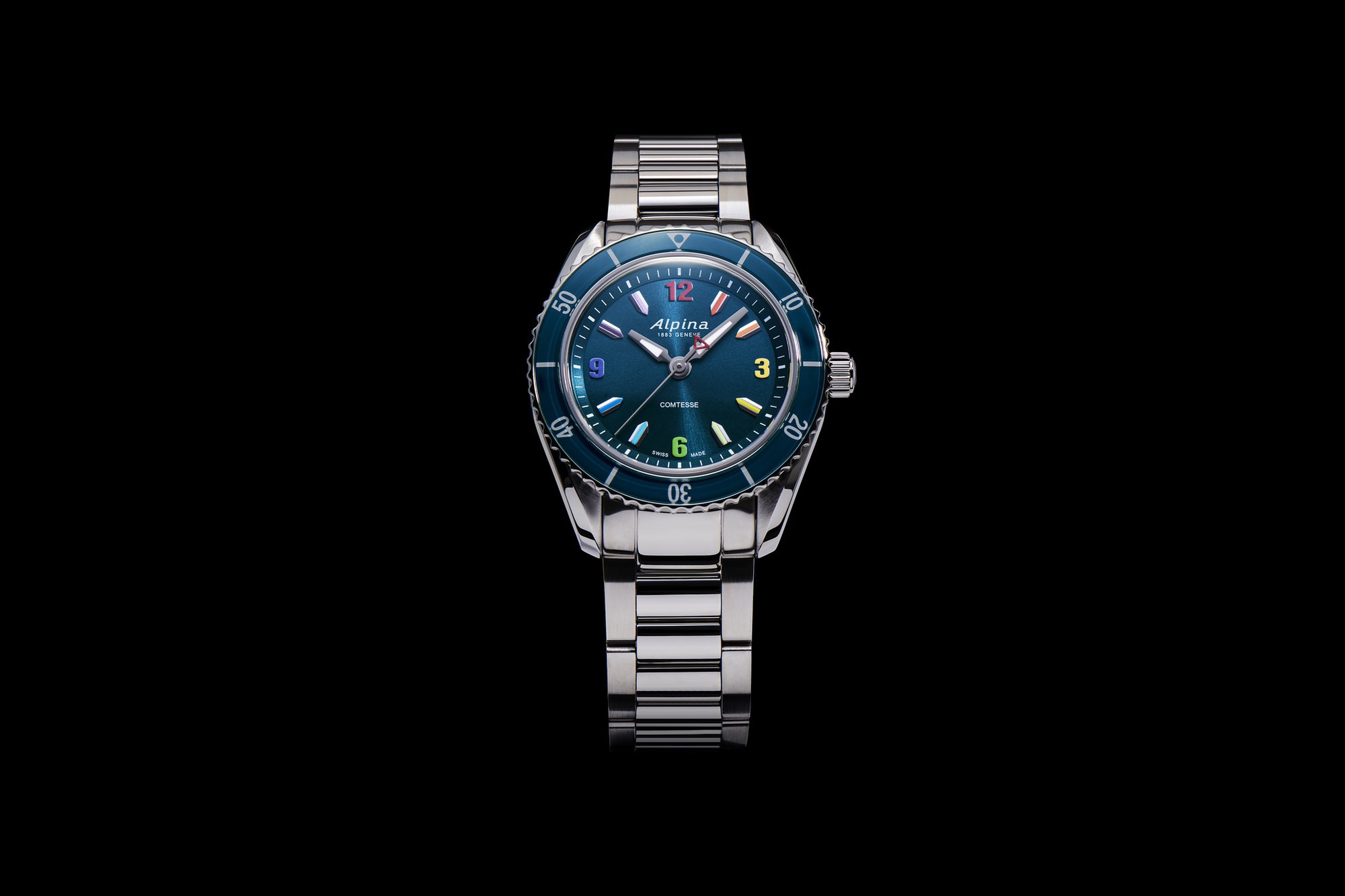 Alpiner Comtesse Sport Quartz Rainbow - Image 4