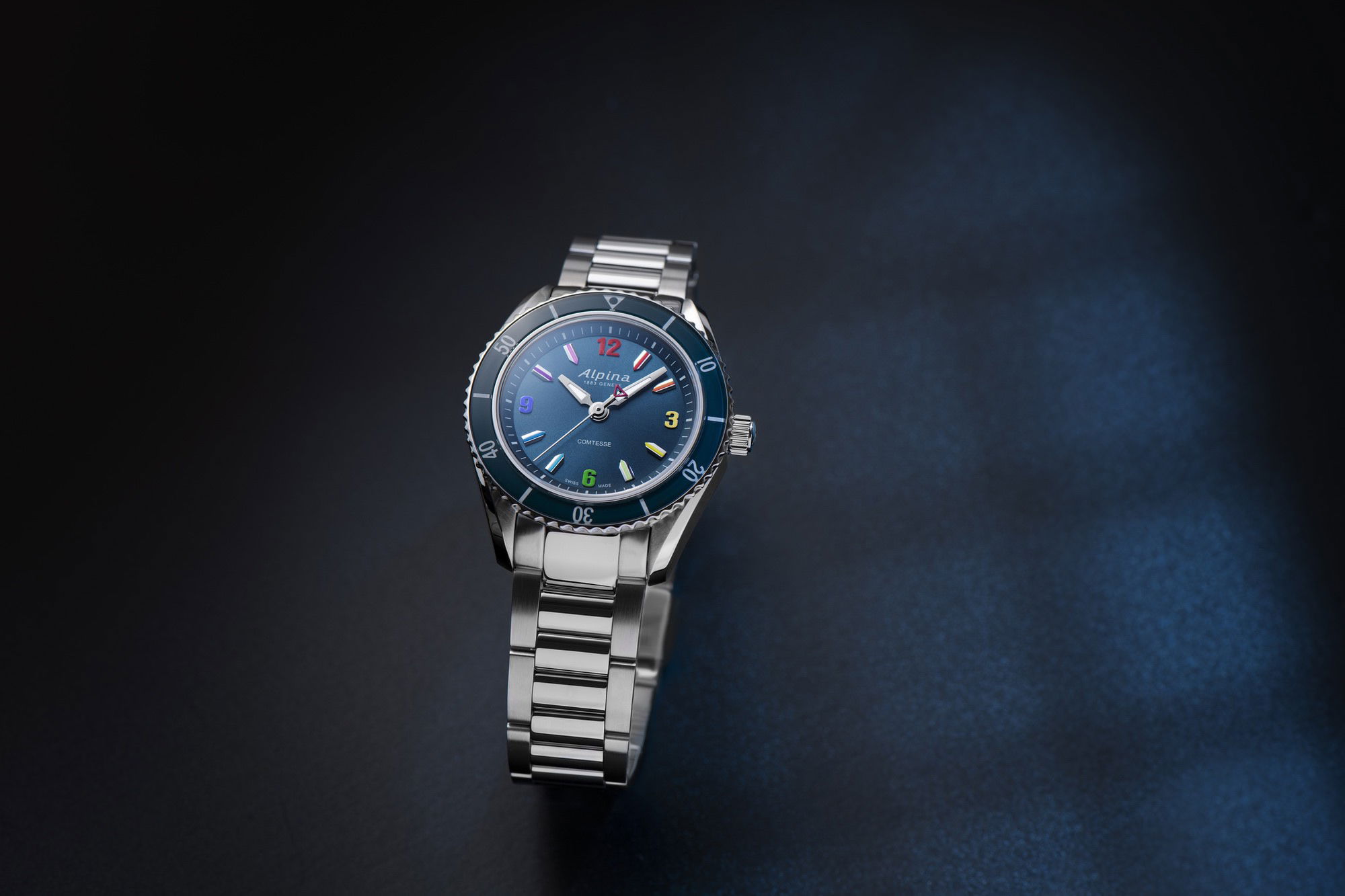 Alpiner Comtesse Sport Quartz Rainbow - Image 5