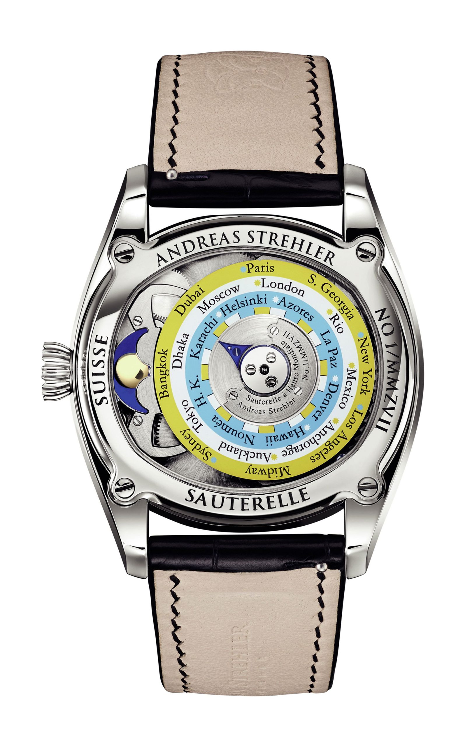 Sauterelle à Heure Mondiale Platinum - Image 2