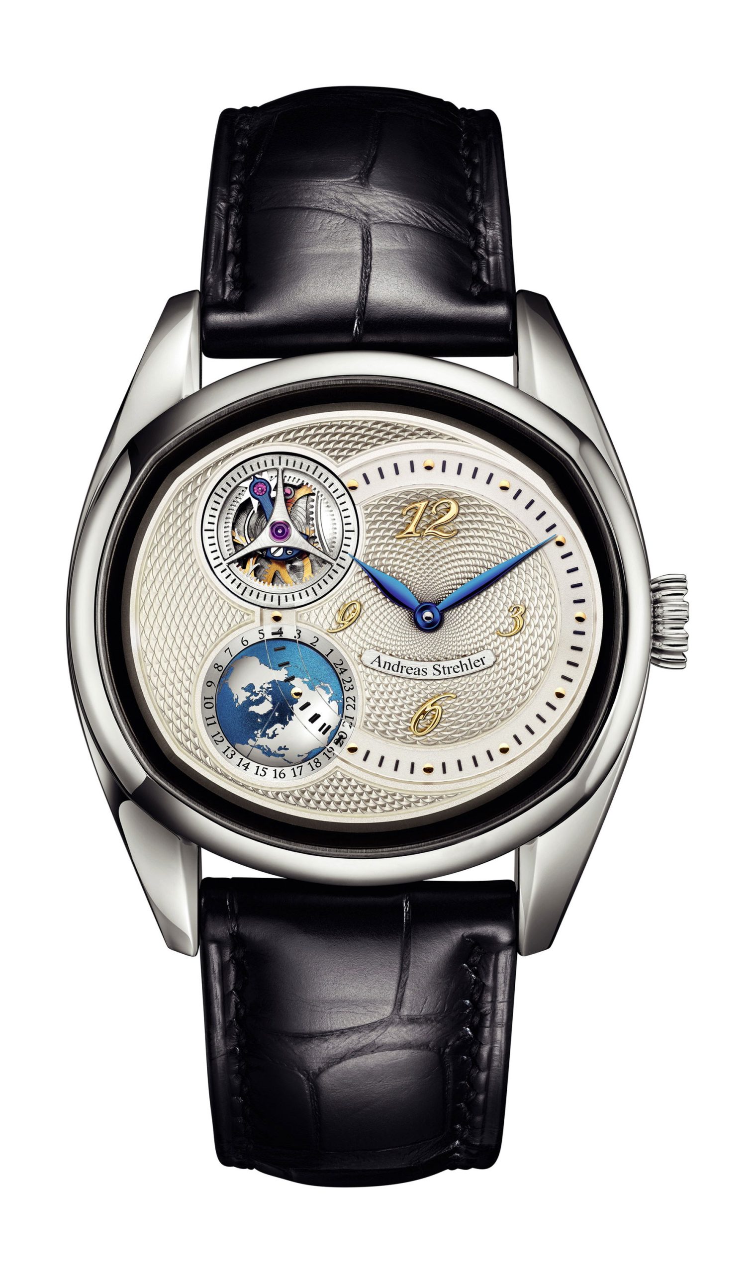 Sauterelle à Heure Mondiale Platinum