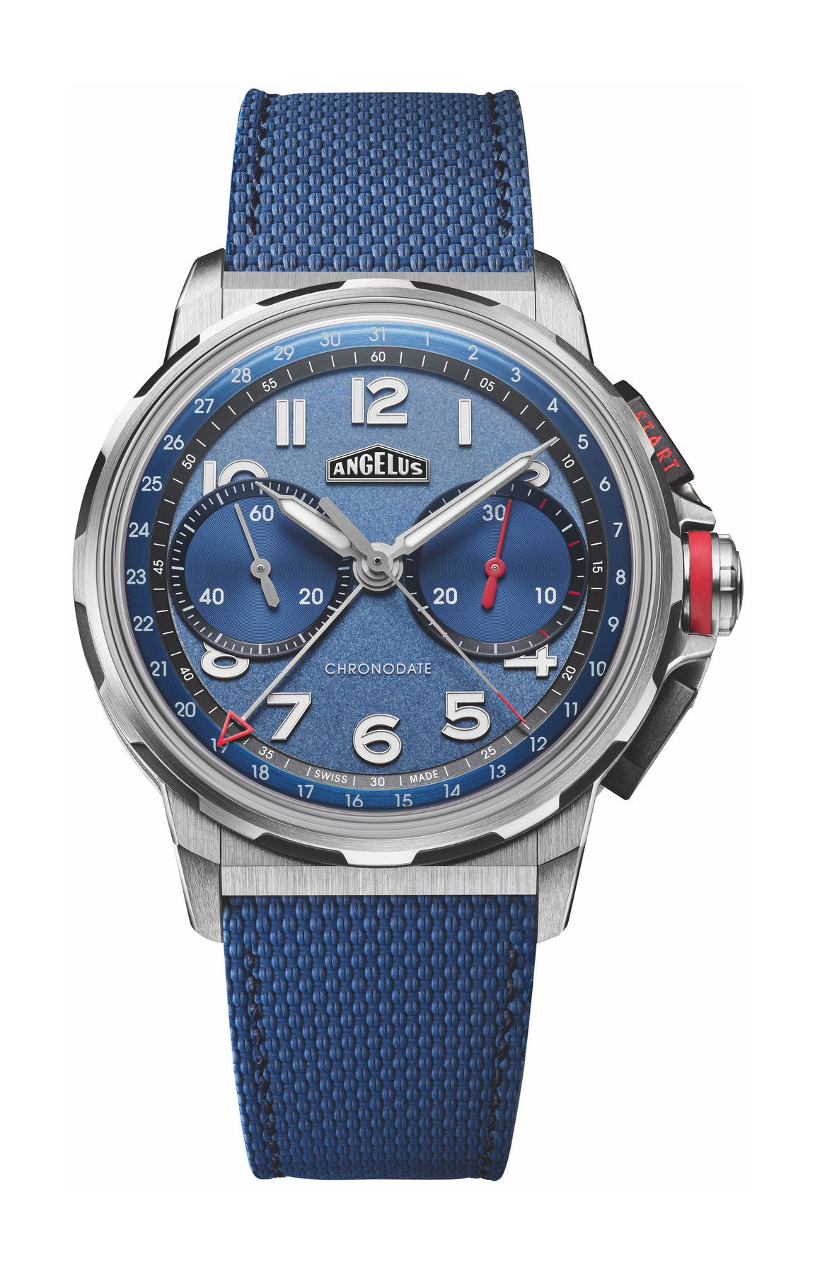 Chronodate Titanium Blue