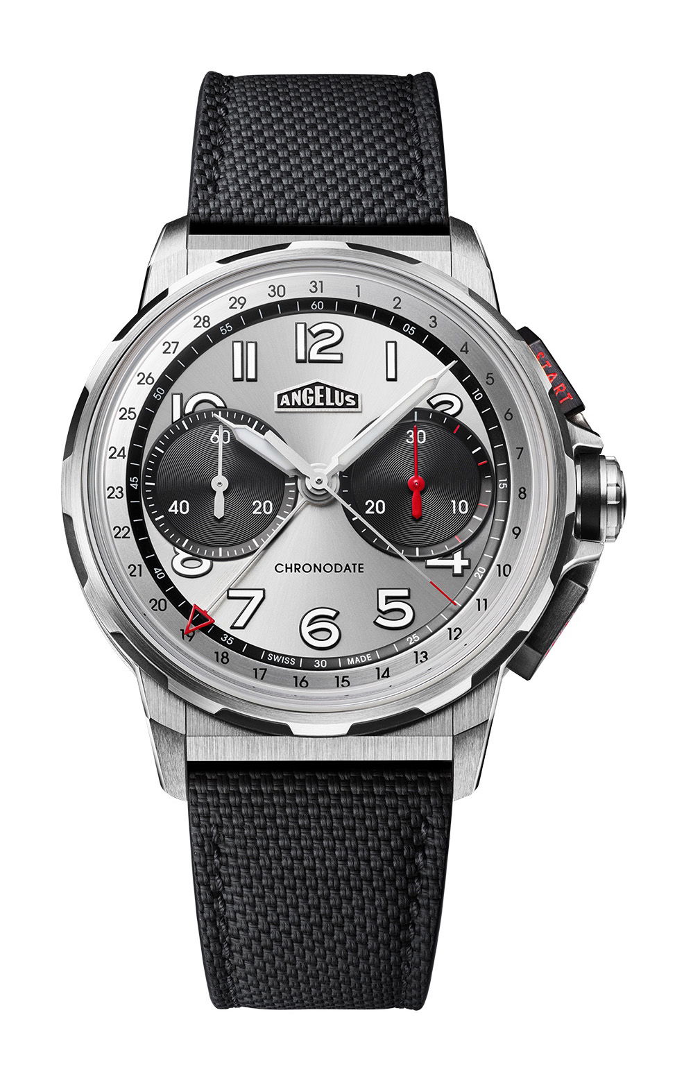 Chronodate Titanium Magnetic Silver