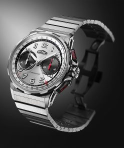 Alternative view of Chronodate Titanium Magnetic Silver Titanium