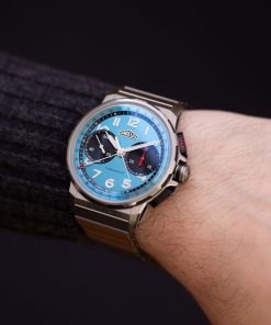 Alternative view of Chronodate Titanium Storm Blue Titanium