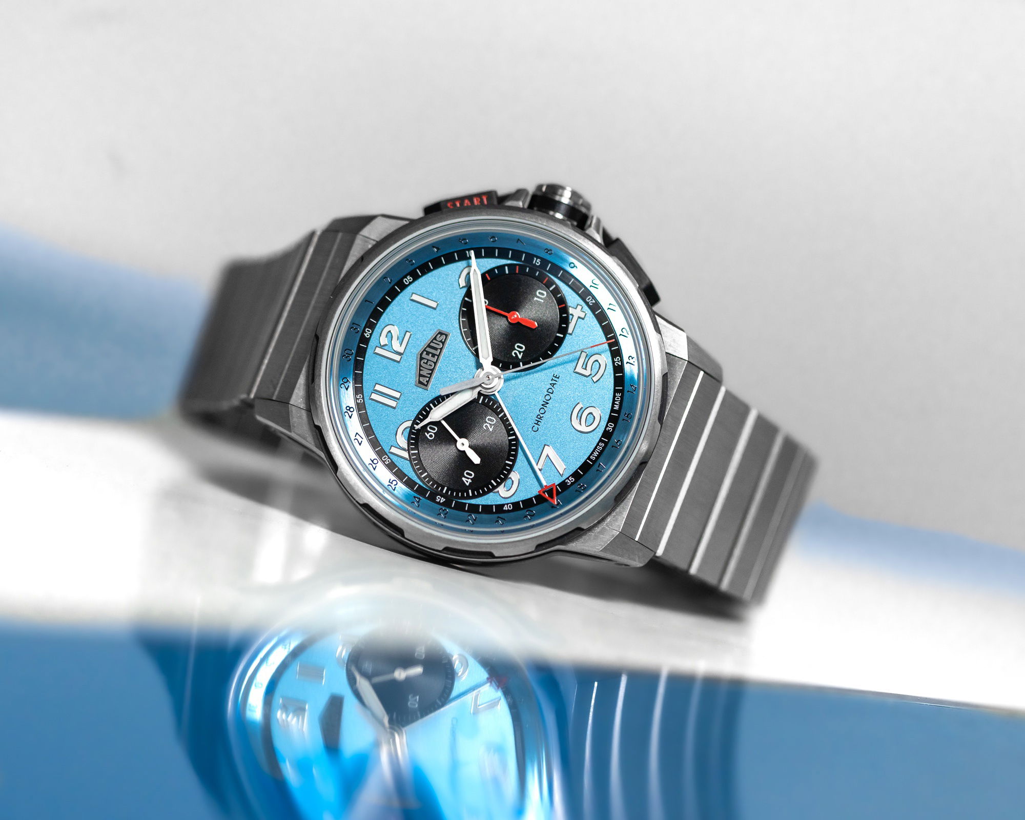 Chronodate Titanium Storm Blue Titanium - Image 4