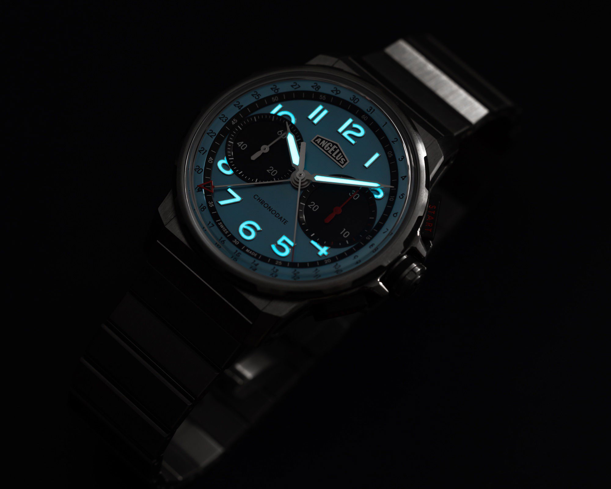 Chronodate Titanium Storm Blue Titanium - Image 8