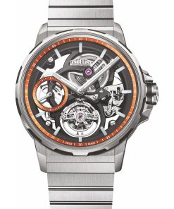 Flying Tourbillon Skeleton Titanium Orange Edition