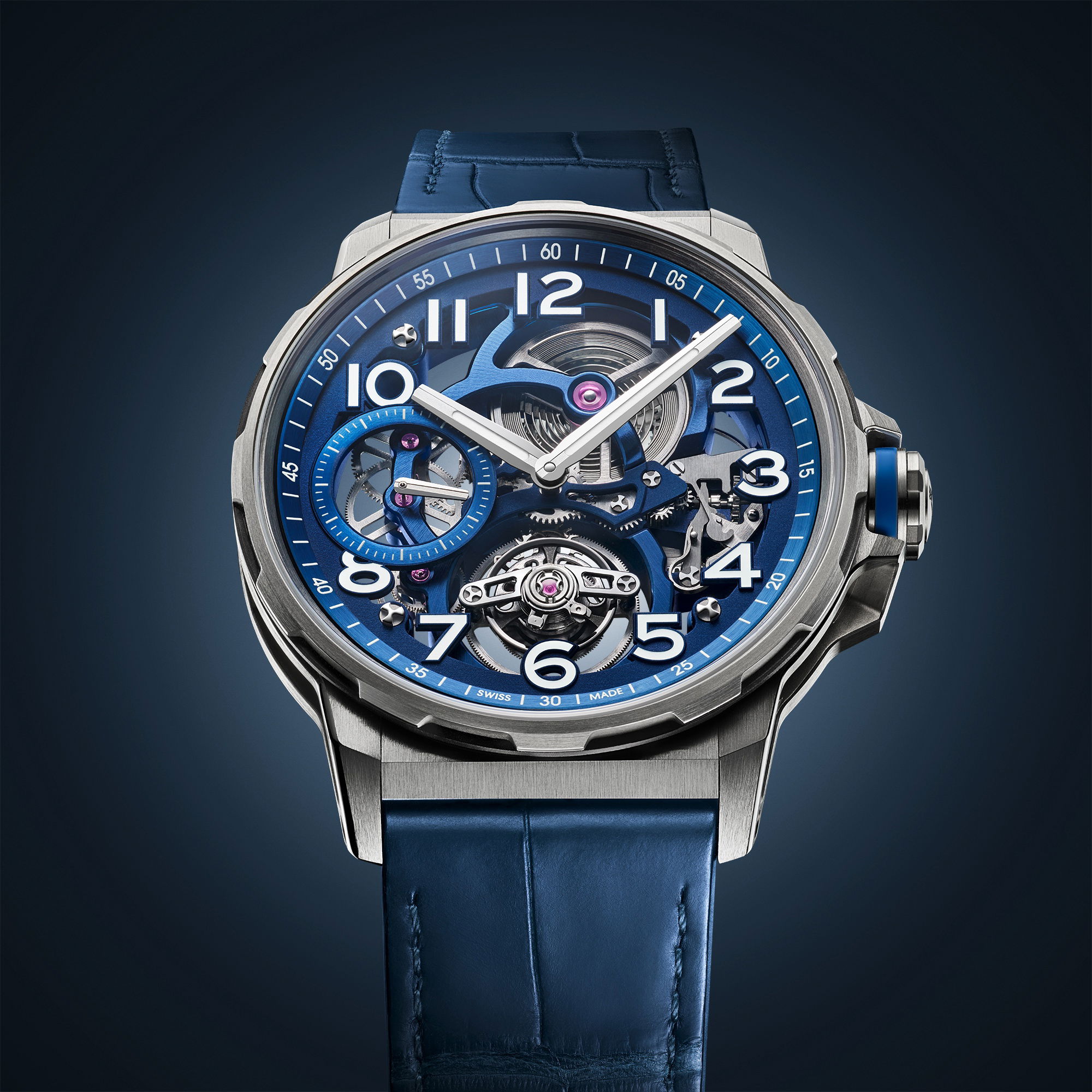 Flying Tourbillon Titanium Blue Edition - Image 2