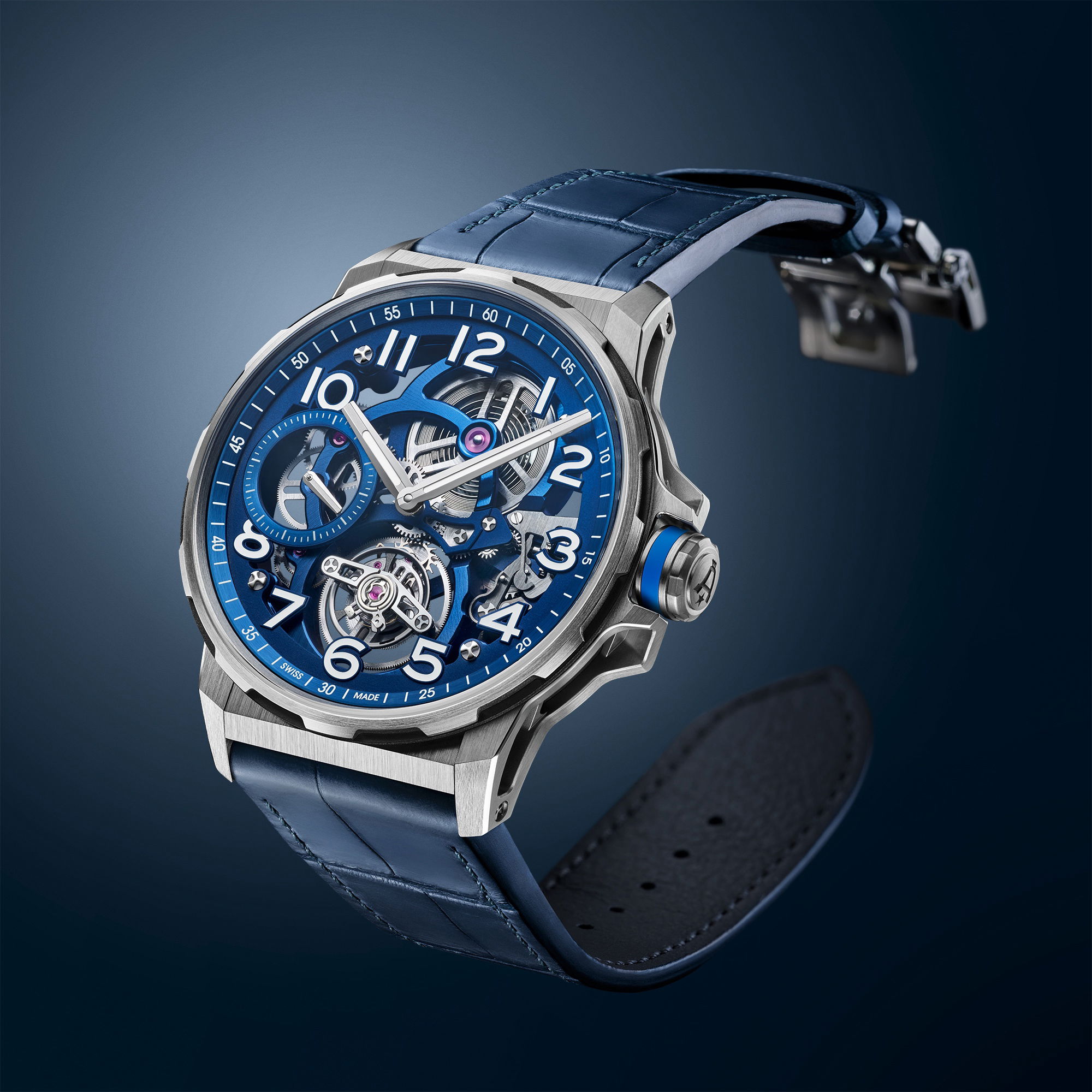 Flying Tourbillon Titanium Blue Edition - Image 4