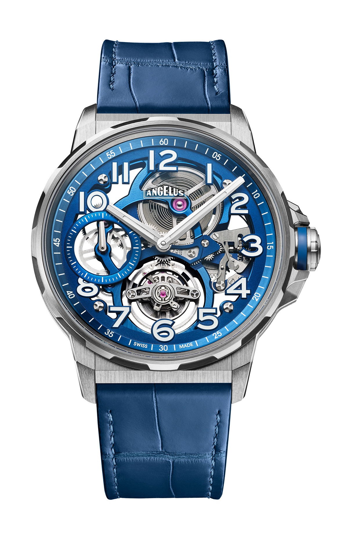 Flying Tourbillon Titanium Blue Edition