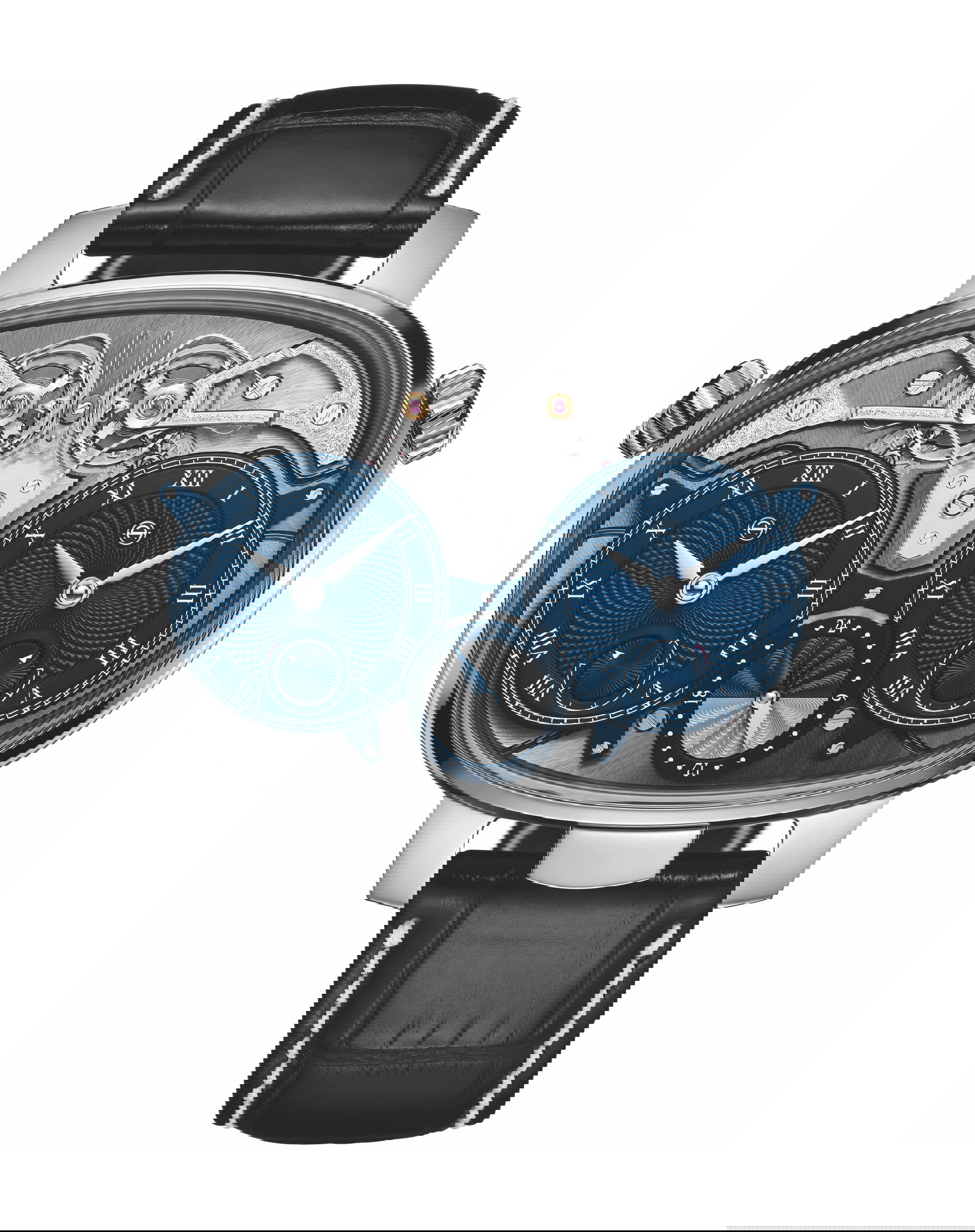 Dual Time Resonance Manufacture Edition White Gold