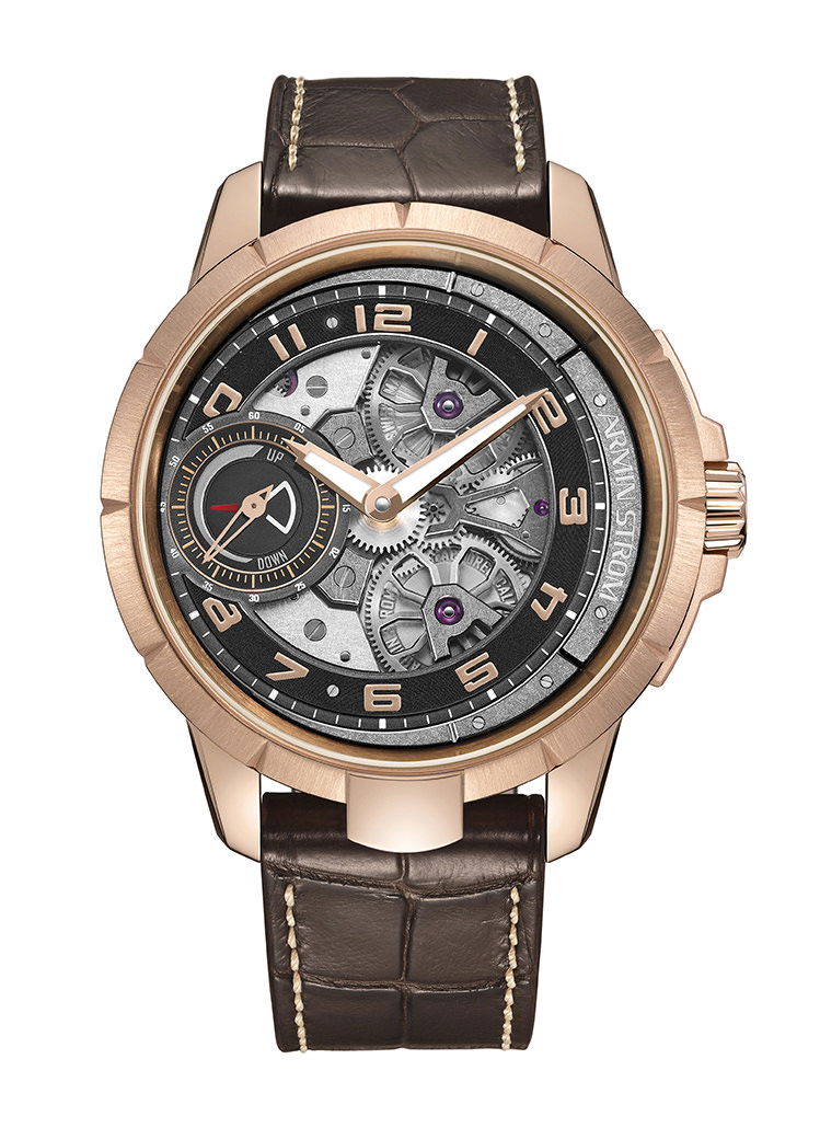Edge Double Barrel 18ct rose gold
