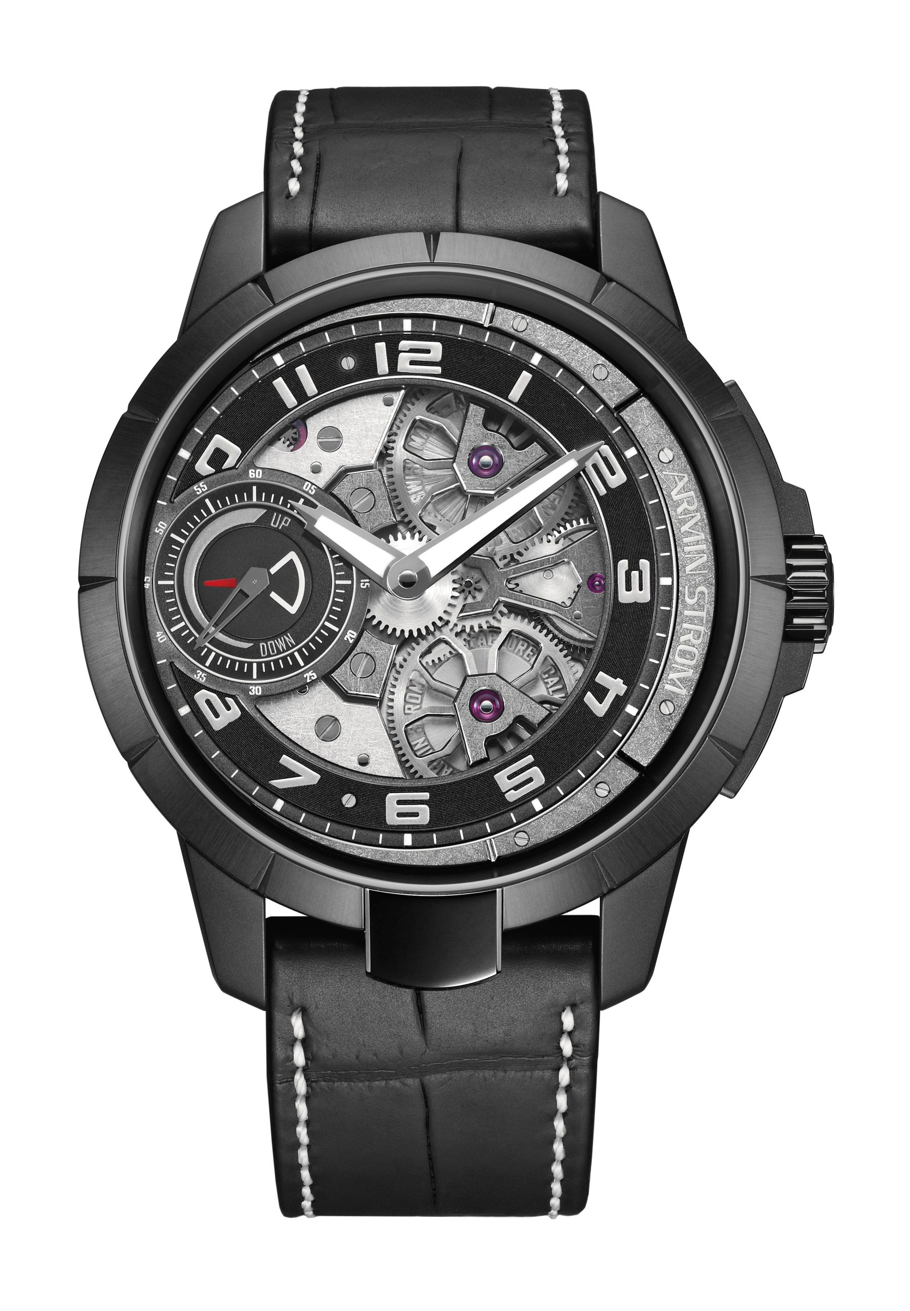Edge Double Barrel stainless steel black PVD