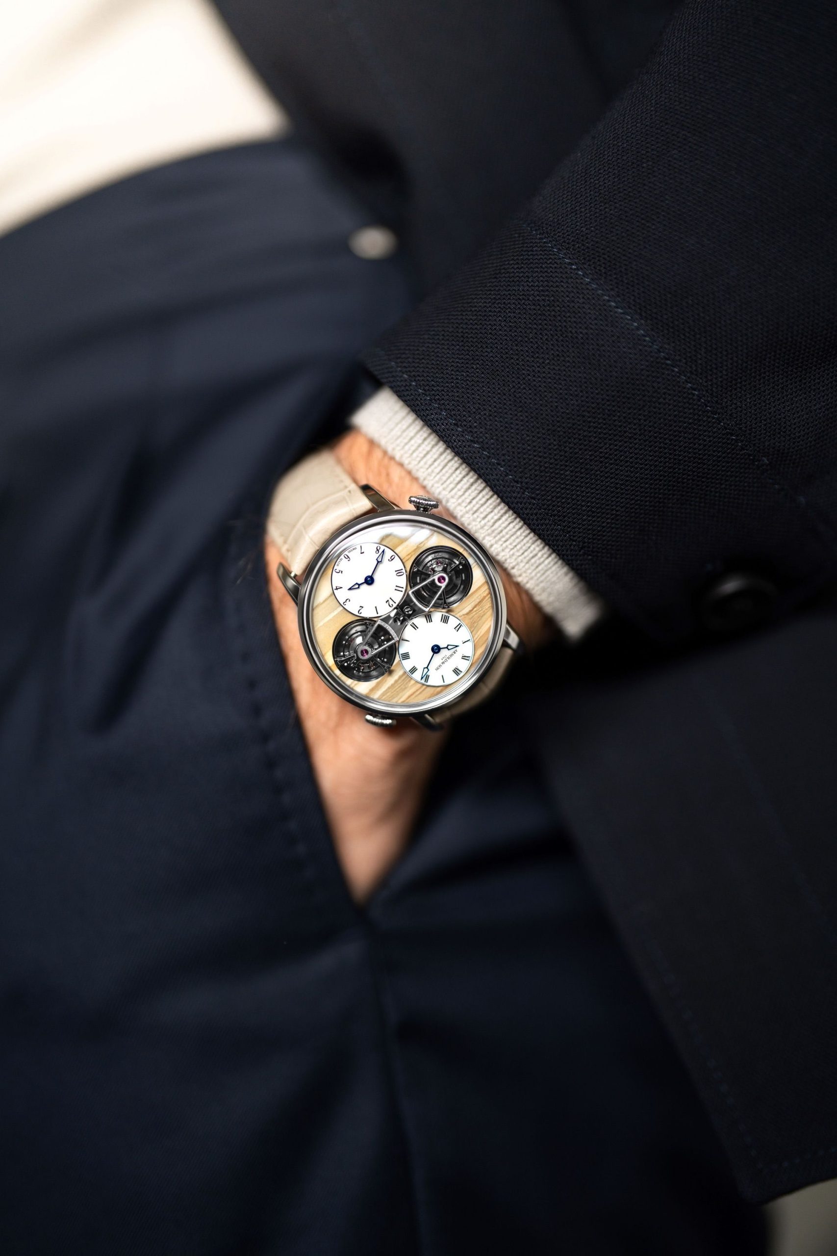 Double Tourbillon White Gold X Chronopassion « Landscape » - Image 7