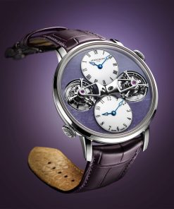 Alternative view of Double Tourbillon Charoite Edition