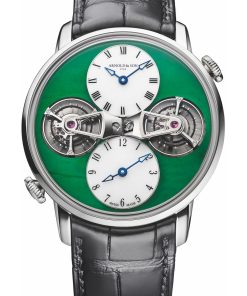 Double Tourbillon Jade White Gold
