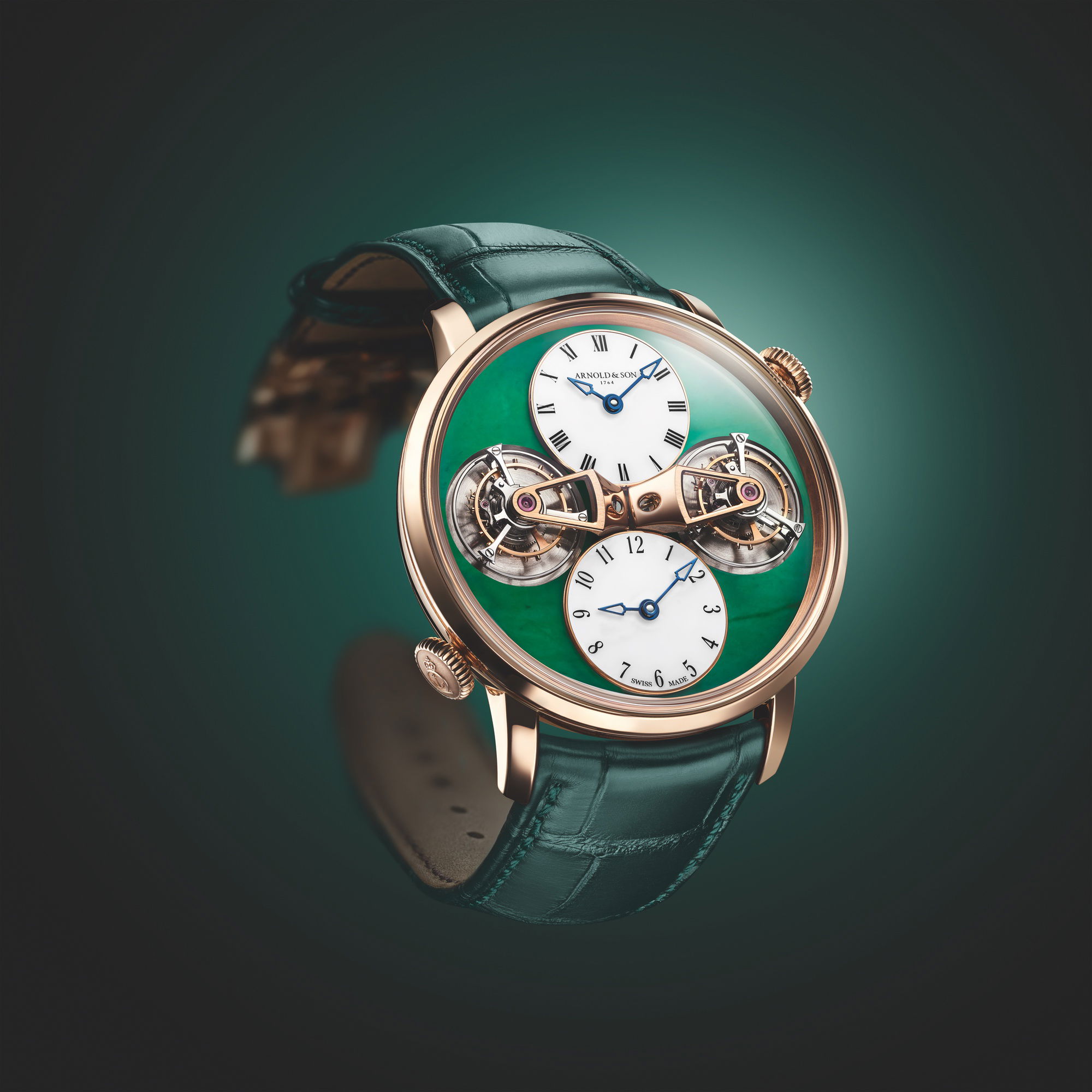 Double Tourbillon Jade Red Gold - Image 2