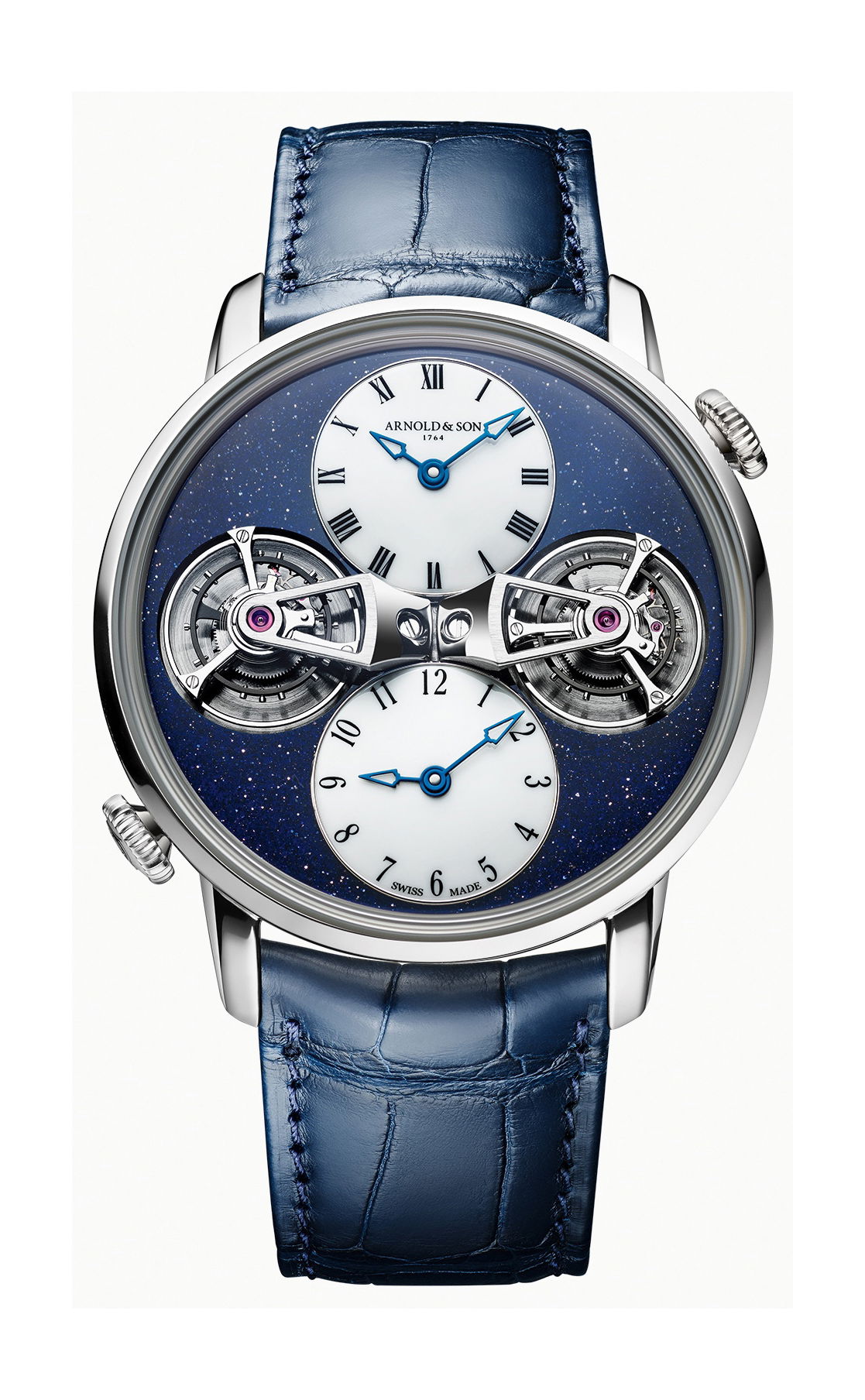 Double Tourbillon White Gold