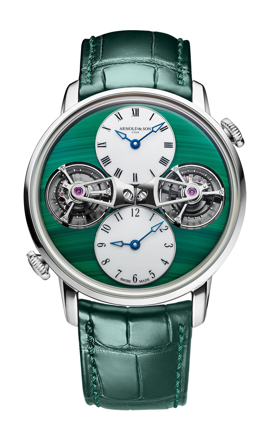 Double Tourbillon White Gold