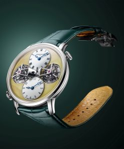 Alternative view of Double Tourbillon White Gold Amber Edition