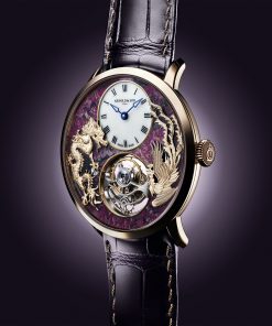 Alternative view of Ultrathin Tourbillon Red Gold Dragon & Phoenix Eudialyte